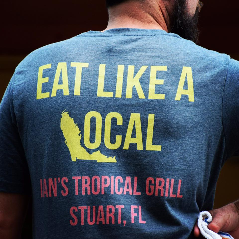 Ian's Tropical Grill shirt