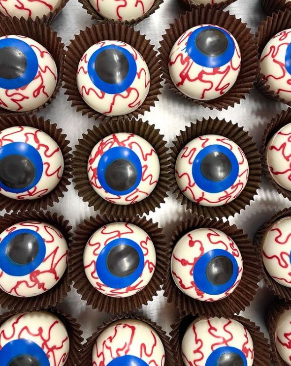 Eyeball Hot Chocolate Bombs