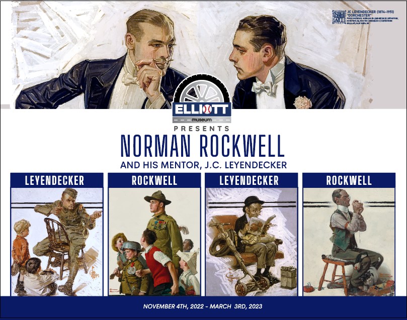 norman rockwell banner